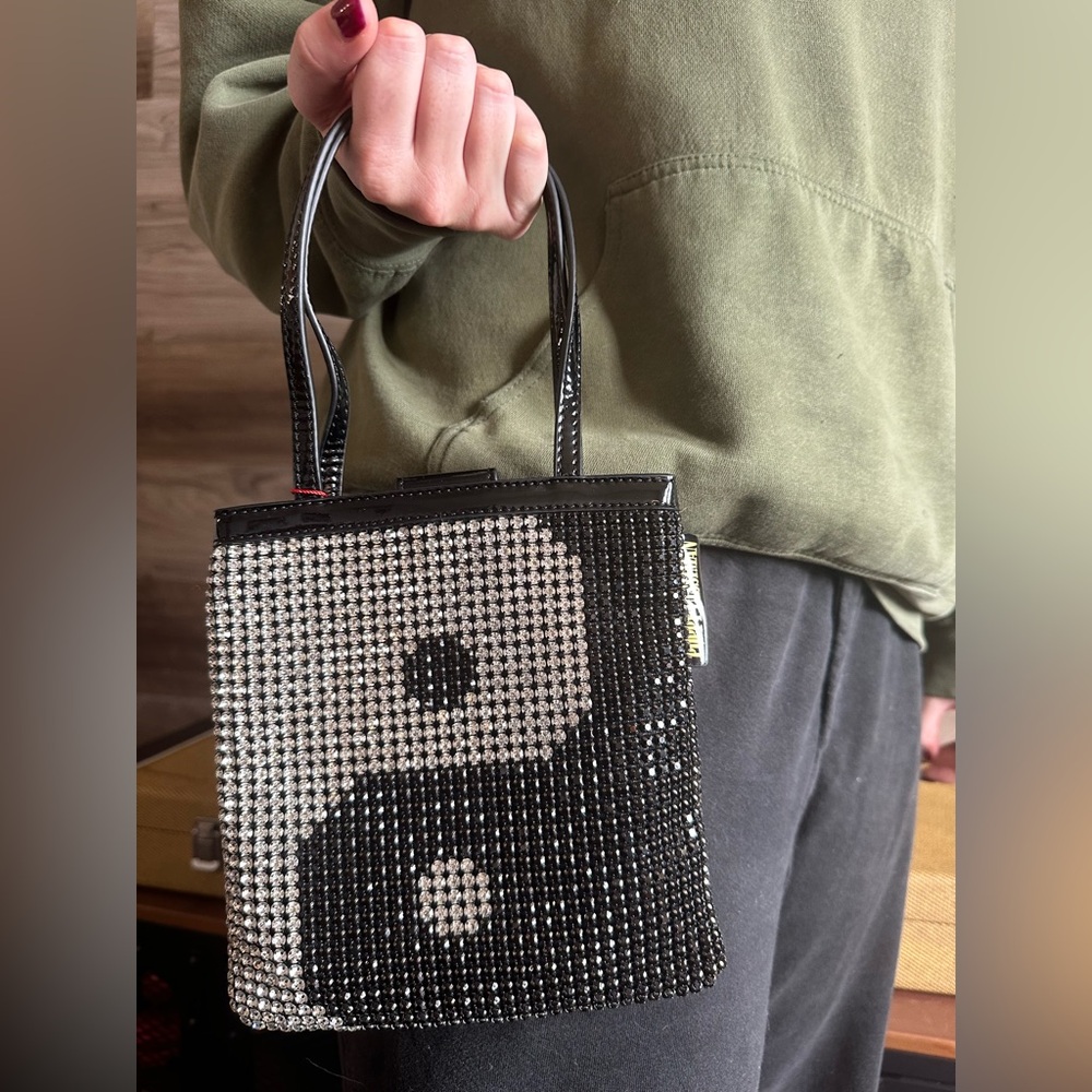 Yin Yang Beaded Handbag